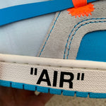 Jordan 1 Off White Bleu