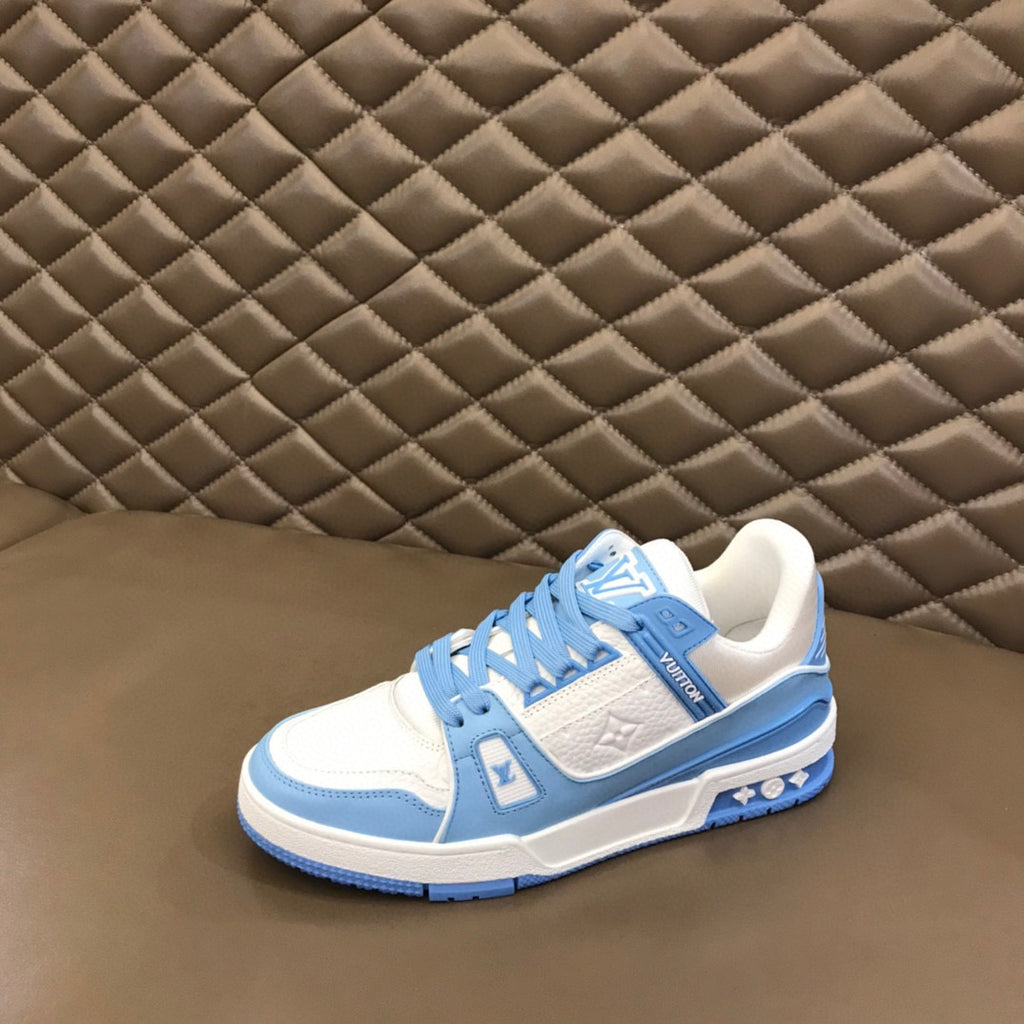 chaussure louis vuitton bleu