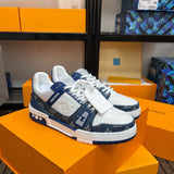 Louis Vuitton Trainer Blanche et jeans
