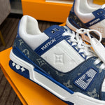 Louis Vuitton Trainer Blanche et jeans