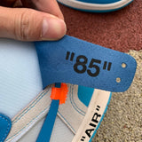 Jordan 1 Off White Bleu