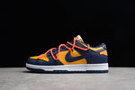 Nike Dunk Off-White University Gold Midnight Navy