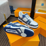 Louis Vuitton Trainer Blanche et jeans