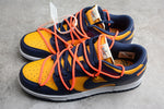 Nike Dunk Off-White University Gold Midnight Navy